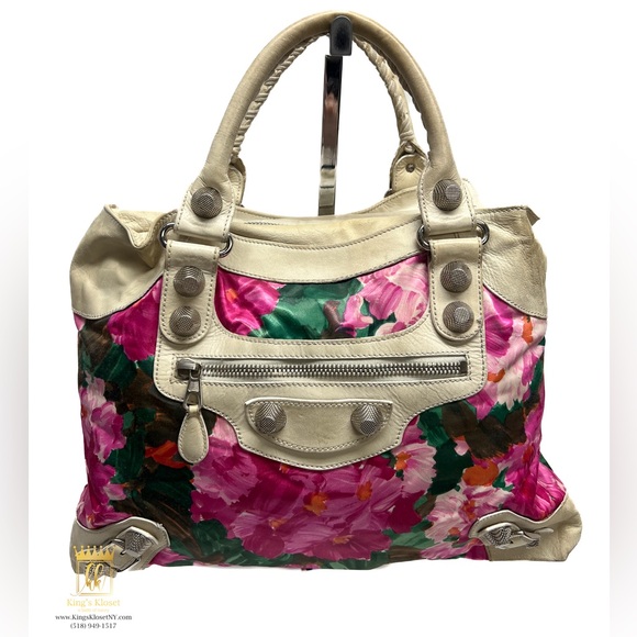 Balenciaga Handbags - 💖SOLD💖Balenciaga Floral giant city Bag